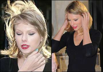 taylor swift s hair gets messed up by sudden gust see pics
