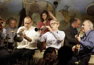 woody allen jazzes it up for rome catholic hospital