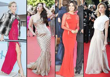 cannes 2014 aishwarya glams up the red carpet with paris hilton amber heard sharon stone see pics