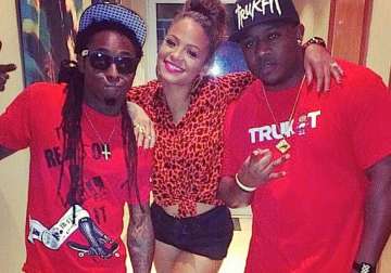 christina milian shrugs off dating rumours with lil wayne