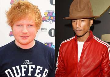 pharrell williams has special foresight ed sheeran