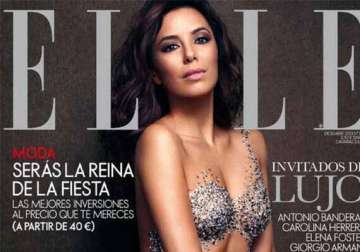 eva longoria sheds her clothes for elle magazine see pics