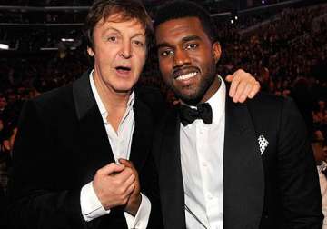 kanye west teams up with paul mccartney