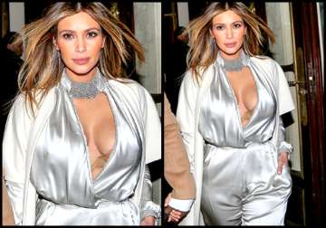kim kardashian suffers terrible wardrobe malfunction see pics
