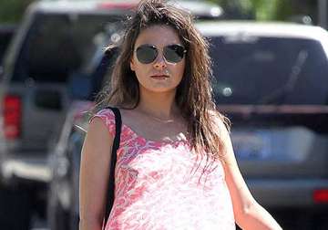 pregnant mila kunis wants another baby soon