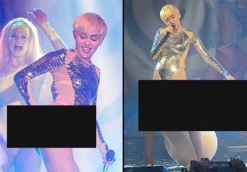 heights of vulgarity miley cyrus scorches her butt plays with male genital toy see pics