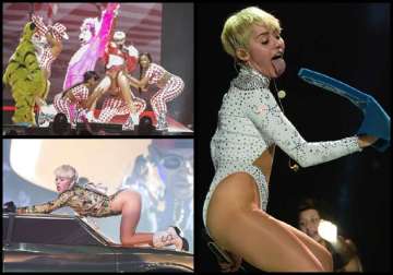 shocking miley cyrus gives her most racy performance so far during bangrez tour see pics