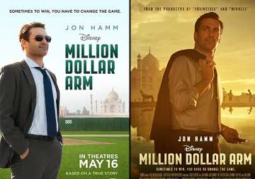 million dollar arm movie review a motivating film but poor country cousin of slum dog millionaire