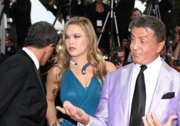 sylvester stallone supported ronda rousey through expendables 3