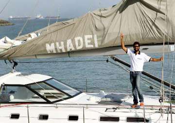 naval officer lt. cdr. abhilash tomy wants to sail around globe in microlight