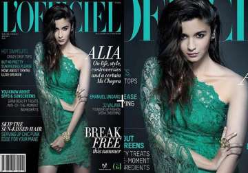 alia bhatt raises the temp high on l officiel cover see pics