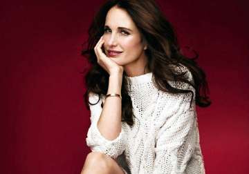 andie macdowell loves to experiment with her looks see pics