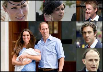 blessed prince kate and william chose 7 god parents for son george view pics