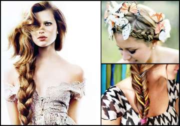 tangled braid hair to stay warm see pics
