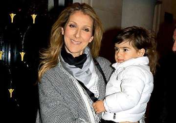 celine dion s son loves high heels