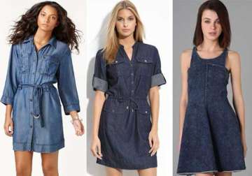 don denim dresses look chic this summer