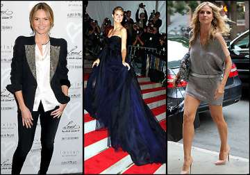 heidi klum sells her clothes for charity