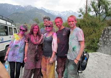 historic sujanpur holi begins in himachal