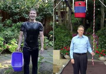 ice bucket challenge latest fad gone viral view pics