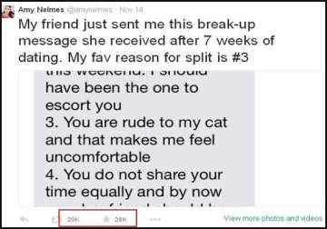 viral this guy s lame list for break up excuses turned him into global joker