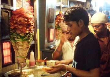 shawarma a fast selling arabic fast food in hyderabad