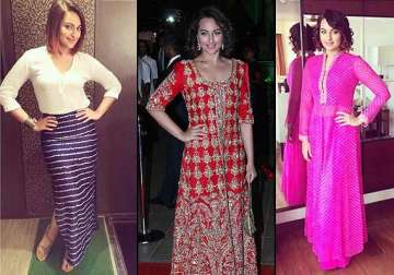 sonakshi sinha all fashionably creative during tevar promotions see pics