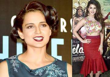fashion weekly sunny leone looked hotter and kangana ranaut spilled disaster see pics