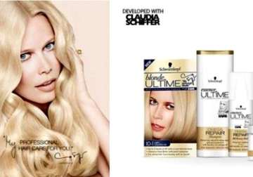 claudia schiffer debuts new hair care line