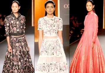 rahul mishra s collection wows fashionistas at aicw