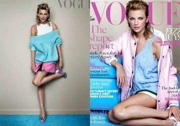 taylor swift makes vogue cover debut
