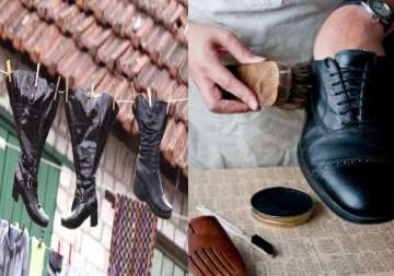 tips to take care of leather shoes in monsoon