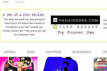 from clothes to jewellery shop at online flea bazaar