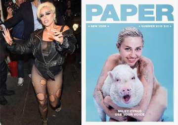 miley cyrus lady gaga breaking the internet easily today