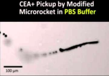 micro rockets to capture cancer cells