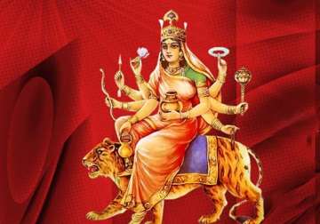 navratri day 4 jai maa kushmanda see pics