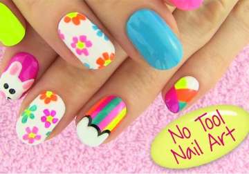 videos try these stunning nail art designs which do not need tools