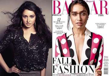 shraddha kapoor looks fresh and fabulous on harper s bazaar cover see pics