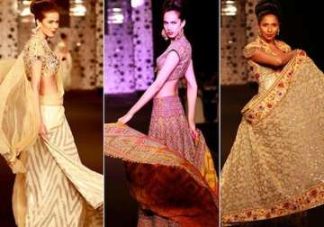 india bridal fashion week 2015 abu jani sandeep khosla to open the event