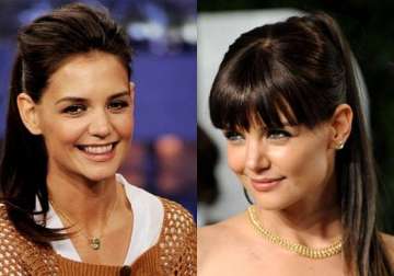 katie holmes always wanted to have red locks