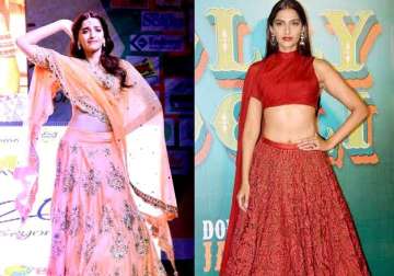 sonam kapoor for dolly ki doli promotions quirky shades of an indian bride see pics