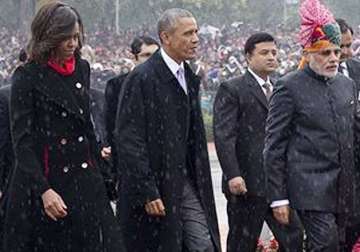 republic day how obamas kiran bedi and others ditch the rain