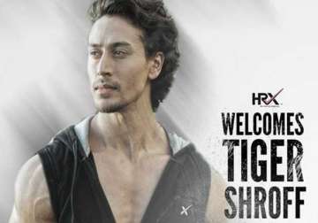hrithik roshan s hrx signs tiger shroff as its brand ambassador