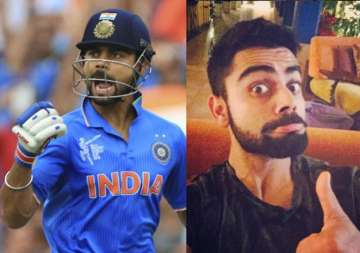 see pic after cooling down kangaroos virat kohli spills hotness with shirtless selfie