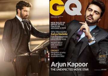 arjun kapoor on gq a dapper and proud actor