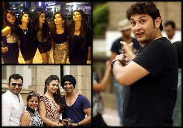 the making of indian telly 2014 calendar view behind the scene pics