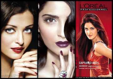 after aishwarya rai sonam kapoor katrina kaif becomes the face of l or al paris see pics