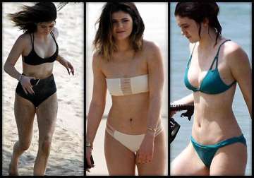 kylie jenner unveils her impressive bikini collection on the beaches of thailand see pics