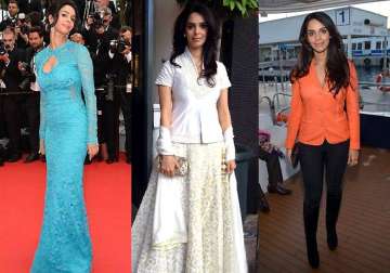 omg mallika sherawat covers herself up for cannes this year see pics