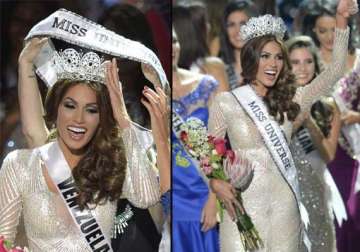 miss venezuela crowned miss universe 2013 view pics