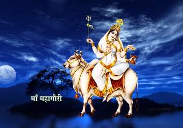 navratari special day 8 jai maa mahagauri